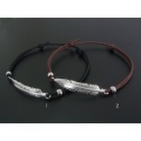 SYMPATHY OF SOUL（シンパシーオブソウル）　Large Feather Cord Bracelet & Anklet（ラージフェザーコードブレスレット&アンクレット）