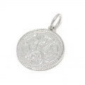 SYMPATHY OF SOUL（シンパシーオブソウル）　Medium Bless Coin Charm - Silver（ミディアムブレスコインチャーム - シルバー）
