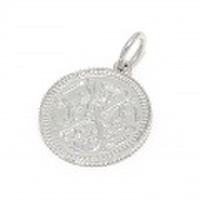 SYMPATHY OF SOUL（シンパシーオブソウル）　Medium Bless Coin Charm - Silver（ミディアムブレスコインチャーム - シルバー）