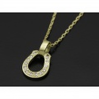 SYMPATHY OF SOUL（シンパシーオブソウル）　Small Charm Necklace - Horseshoe - K18Yellow Gold w/Diamond（スモールチャームネックレス - ホースシュー - K18イエローゴールド w/ダイヤモンド）