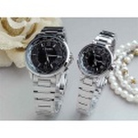 「愛の絆」【XC】シチズン クロスシー ハッピーフライト ペアウオッチ(ペアウォッチ) bk&bk エコ・ドライブ電波時計 [ 腕時計 ペア カップル ウォッチ ブランド ]　CITIZEN XC CB1020-54E_EC1010-57F ギフト 110,0