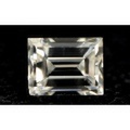 【 レクタングラー・ステップ・カット 】天然ダイヤモンドルース(裸石) 0.193ct,SI-1,Fカラー 【 バゲット・カット 】【 中央宝石研究所ソーティング袋付 】【 送料無料 】