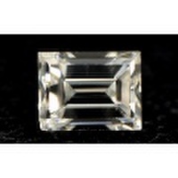 【 レクタングラー・ステップ・カット 】天然ダイヤモンドルース(裸石) 0.193ct,SI-1,Fカラー 【 バゲット・カット 】【 中央宝石研究所ソーティング袋付 】【 送料無料 】