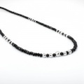 【DUB Luxury｜ダブラグジュアリー】Shine Black WG Large Necklace-Thin-　シャインブラックホワイトゴールドネックレス｜OD-2502【ユニセックス】