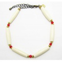 【NEXTLABEL】ボーンビーズアンクレット