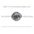 【ネクロマンス NECROMANCE】 シルバードラゴンクロー義眼リング Silver Dragon Claw Glass Eye Ring ＜ヘーゼル/Hazel＞ 爪 龍 目玉