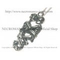 【ネクロマンス NECROMANCE】 ハグスケルトンネックレス Hug Skeleton Necklace 骸骨