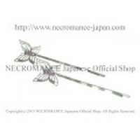 【ネクロマンス NECROMANCE】 フィリグリーバタフライヘアーピン Filagree Butterfly Hair Pins＜ピンク/Pink/桃色＞蝶々 ラインストーン
