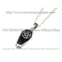 【ネクロマンス NECROMANCE】 棺桶ペンタグラムネックレス Silver Coffin Pentagram Necklace 棺桶 五芒星