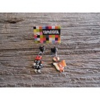 【メール便可】TARATATA　にわとりとオオカミのピアス（フランス）