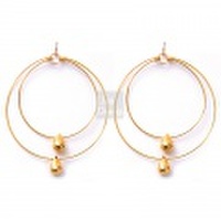 【即納】【ネコポス対応】【セール】Gorjana ゴリアナ エセックスダブルティアピアス ゴールド