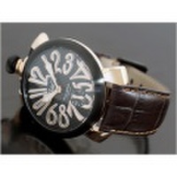 ガガミラノ GAGA MILANO 腕時計 5014.01S レザーベルト