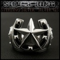 クリックポストのみ送料無料！シルバーリング 指輪 馬蹄 シルバー925 Silver ring Jewelry Silver accessory (ID sr0769kr401)