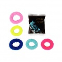 シースルー　ヘアゴム　6色アソート　1000個