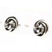 スクリューデザイン・シルバーピアス/pi038