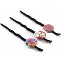 セラミックヘアアクセサリー　◆陶磁器のかんざし◆