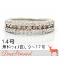 ダイヤモンド デザインリング 14号 Pt900 D:1.00 指輪【プラチナ】【レディース】【女性用】