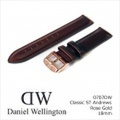 ダニエル ウェリントン DANIEL WELLINGTON 替ベルト 0707DW ローズゴールド 18mm幅 CLASSIC ST. ANDREWS クラシック セント アンドリュース