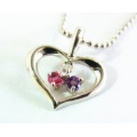 チェリーハート(世界で1つのマリッジペンダント） Pt900