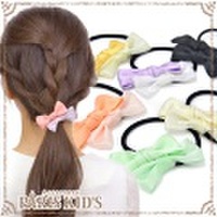 ツイン リボン ヘアゴム ymgir