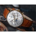 ツェッペリン ZEPPELIN 腕時計 7039-1 ヒンデンブルク クォーツ 36mm レザーベルト