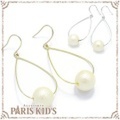 ティア ライン パール ピアス パリスキッズ本店 原宿 pariskid’s 公式 通販 安い josim