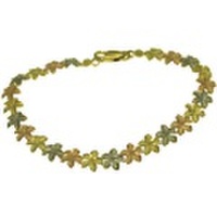 ハワイアンジュエリー / オールプルメリアブレスレットM