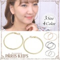 ピュアリー フープ ピアス パリスキッズ本店 原宿 pariskid’s 公式 通販 安い hrtrd josim