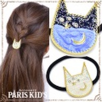 ミッドナイト キャット ヘアゴム ねこ hrtrd colpo