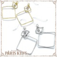 ラインロザンガ樹脂 ピアス パリスキッズ本店 原宿 pariskid’s 公式 通販 安い josim