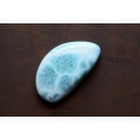 ラリマー　【18】天然石ルース・カボション（35×20mm）