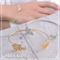 リーフ モチーフ バングル パリスキッズ本店 原宿 pariskid’s 公式 通販 安い josim