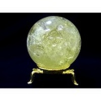 レインボーレモンクオーツ 丸玉