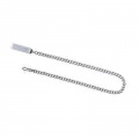 懐中時計/ポケットウォッチ用の提鎖/チェーンです　各種懐中時計/ポケットウォッチに使えるチェーンです　全長35cmサイズ　バンビ/BAMBI 懐中時計用/ポケットウォッチ用 アクセサリー　【提鎖（チェーン）/シルバーカラー】　［送料区分：メール便］［お取り寄せ商品］