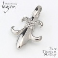 純チタンペンダントトップ　紋章 T93