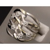 新着値下げ【Ｋ18ＷＧホワイトゴールド】指輪　リング　ダイヤモンド0.30ｃｔ　12号　7.4ｇ　レディース　04185-0