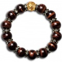 大玉龍神ブレス【赤虎目：レッドタイガーアイ】（14mmタイプ）