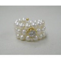 淡水パールデザインリングpart1