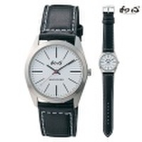 和心 わこころ WA-001M-C ピアノレザー 革バンド 日本製にこだわった腕時計 男性用 時計 電池式　送料無料　名入れ刻印対応、有料　ZAIKO