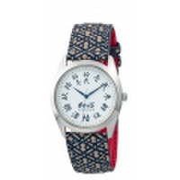 和心・宇陀印傳 革バンド 日本製・腕時計 メンズ(男性用) 日本製・送料無料