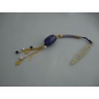 蜻蛉玉根付濃青色