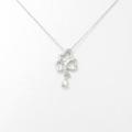 4゜C クローバー ダイヤモンドネックレス