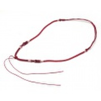 ペンダントトップ用調整紐 赤色 No.4