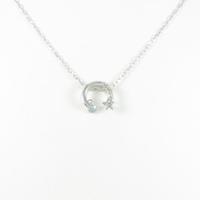 K18WG ダイヤモンドネックレス30％引き