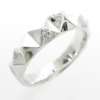 K18WG ダイヤモンドリング