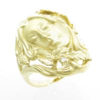 K18YG ダイヤモンドリング