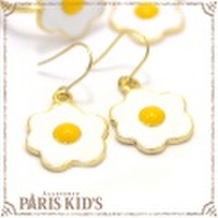 小さな 目玉焼き ピアス パリスキッズ本店 原宿 pariskid’s 公式 通販 安い colpo