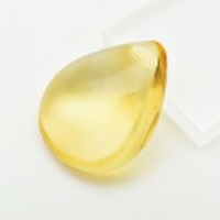 シトリン　ルース　タンブル【約8.6g】天然石｜パワーストーン｜シトリン｜黄水晶｜ドロップカット｜タンブル｜e0575