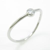 ティファニー ウェーブシングルロウ リング