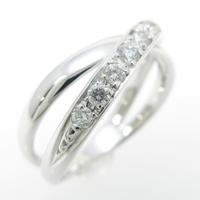 ポンテヴェキオ ダイヤモンド ピンキーリング